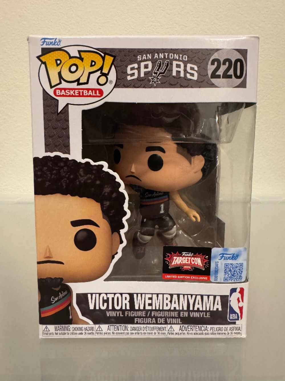 Funko Pop Victor Wembanyama #220 Spurs TargetCon 2026 Exclusive